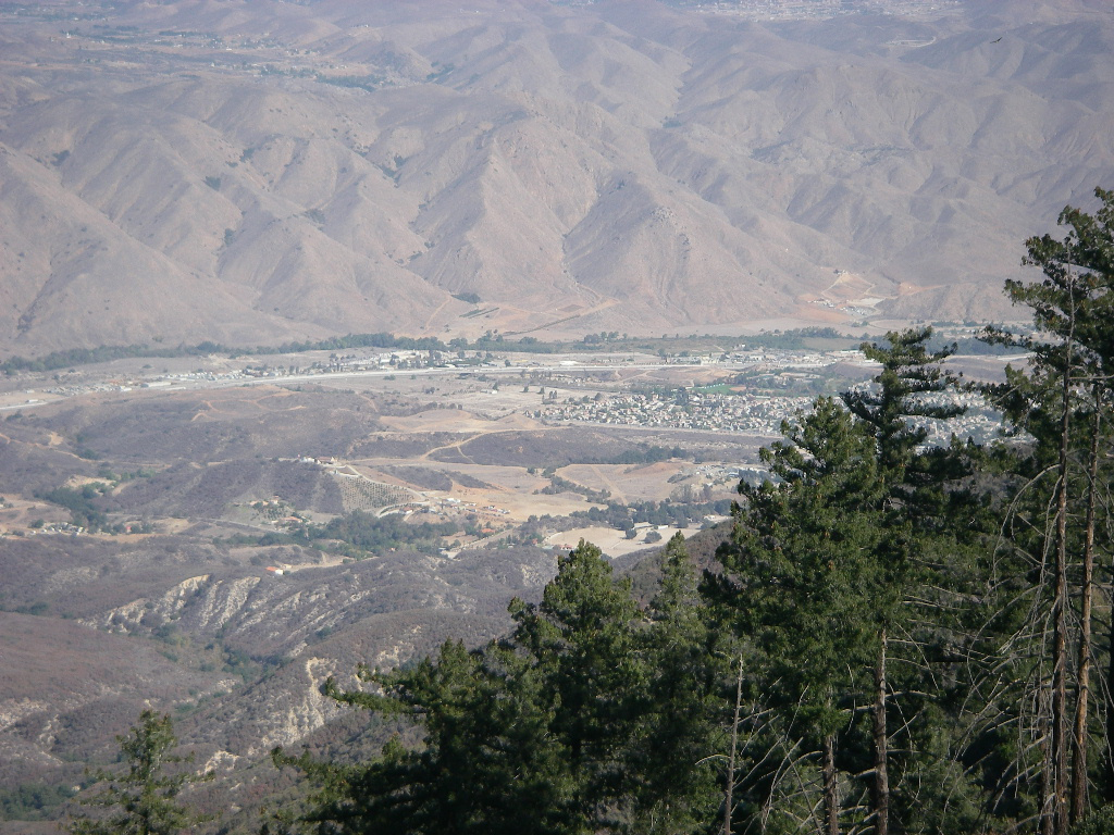 My neighborhood, Santa Ana Mountains motorcycle ride 11/12/2007
