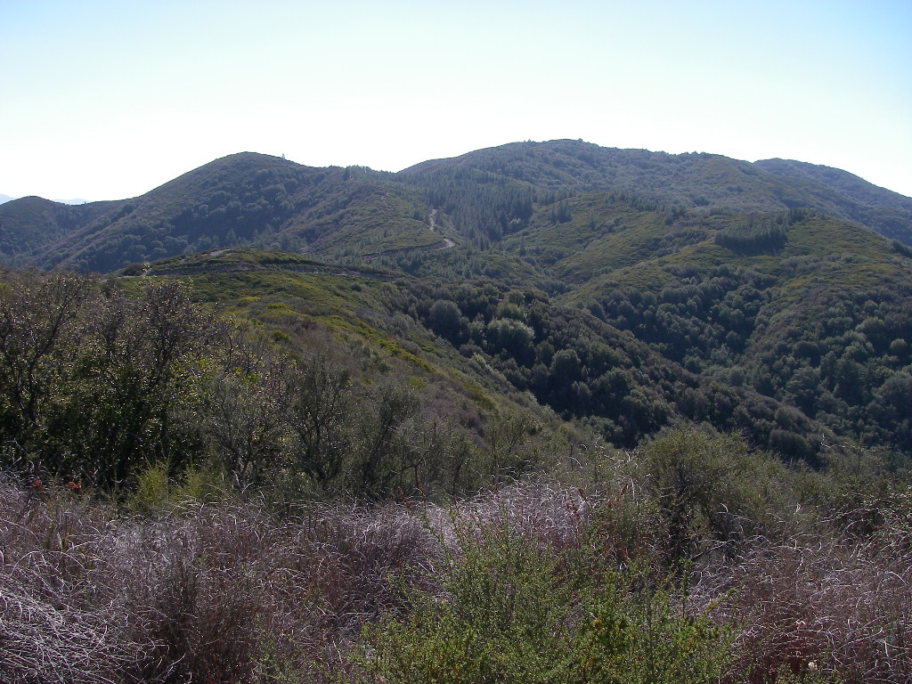 Santa Ana Mountains motorcycle ride 11/12/2007