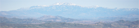 San Jacinto Mountains as seen from Ortega Highway 2/19/2009.
