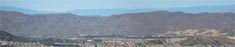 Panorama of the poppy fields of Estelle Mountain 3/24/2009.  Use the scroll button at the bottom to pan right