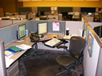 My cube at my new job 8/31/09
