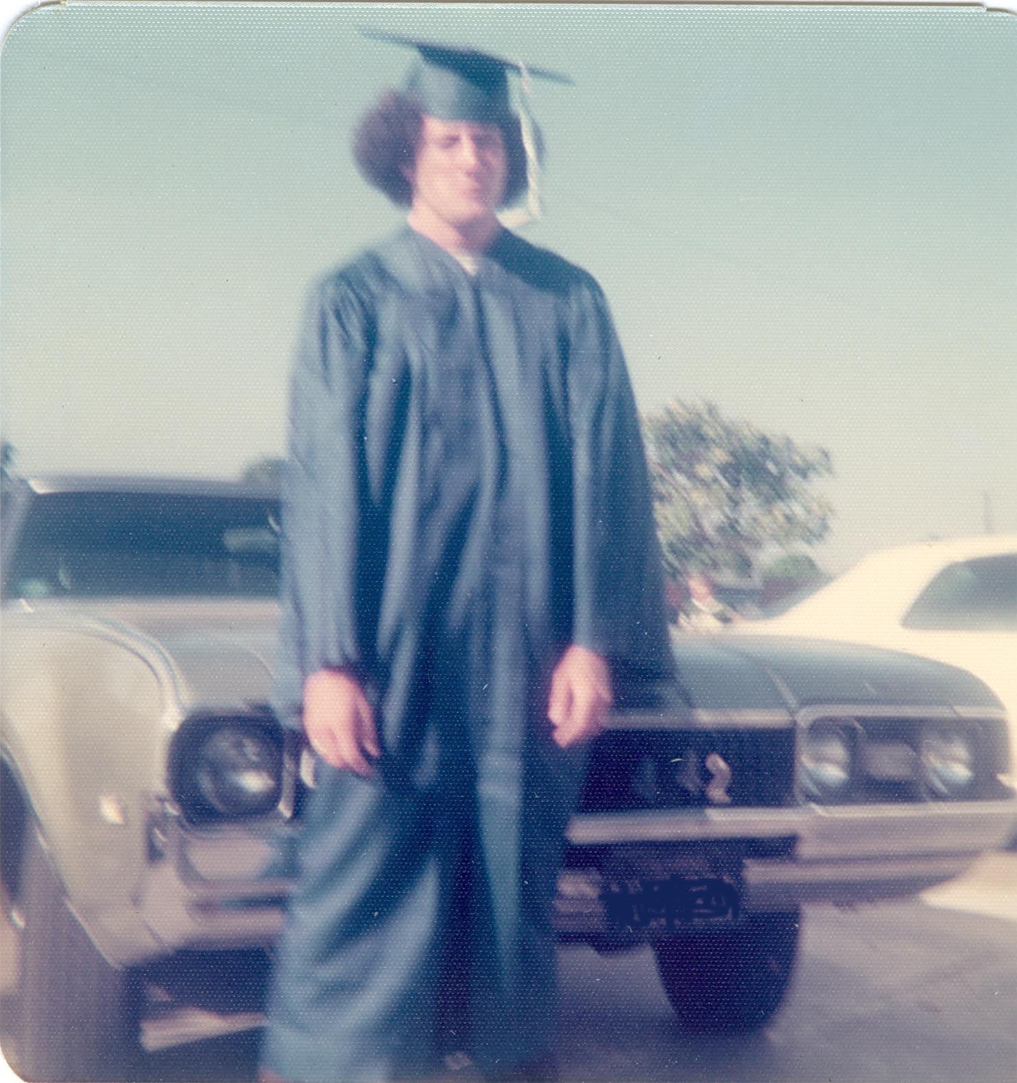 Mike Dufish North Torrance High School graduation 1975
