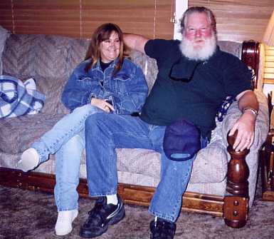 Cousin Randy and wife Sue, T-day 2002