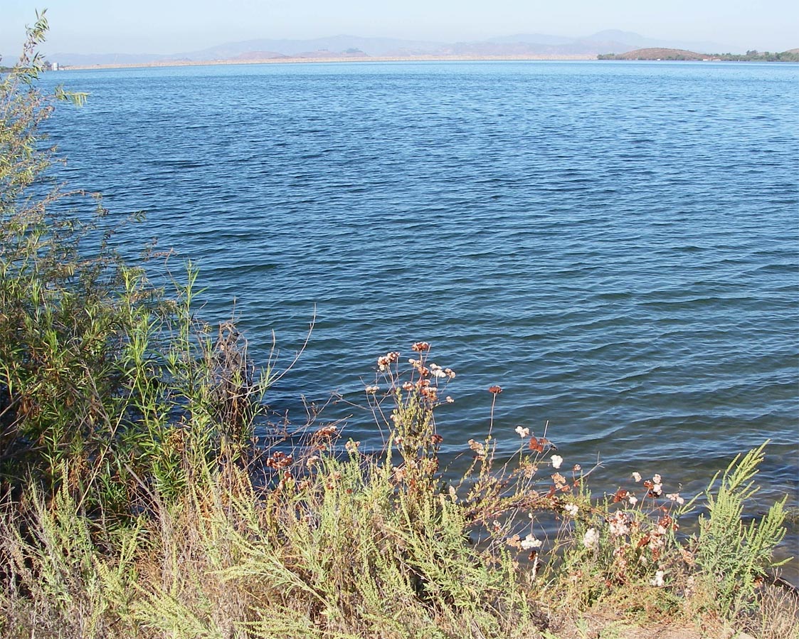 Lovely view of Lake Skinner 9/20/08