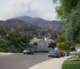Santiago Fire 10/24/07 over Santiago Peak, Santa Ana Mountains, as seen from my driveway