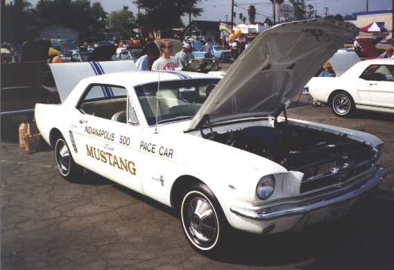 Steve G.'s '64 1/2 Mustang Indy Pace Car won 1st place in it's debut showing