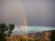 Rainbow from my view. Note the flock of geese, which I did not see until I uploaded 12/9/2007