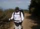 Mike Dufish almost to the top of Santiago Peak 9/4/2013 