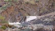 Outlet from Lee Lake Dam (Corona Lake) spewing storm water 1/22/2010