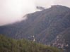 Fog rolling in from the west over Santiago Peak, Santa Ana Mountains 3/3/2010