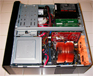 The guts inside my new home theater PC 3/20/2010.