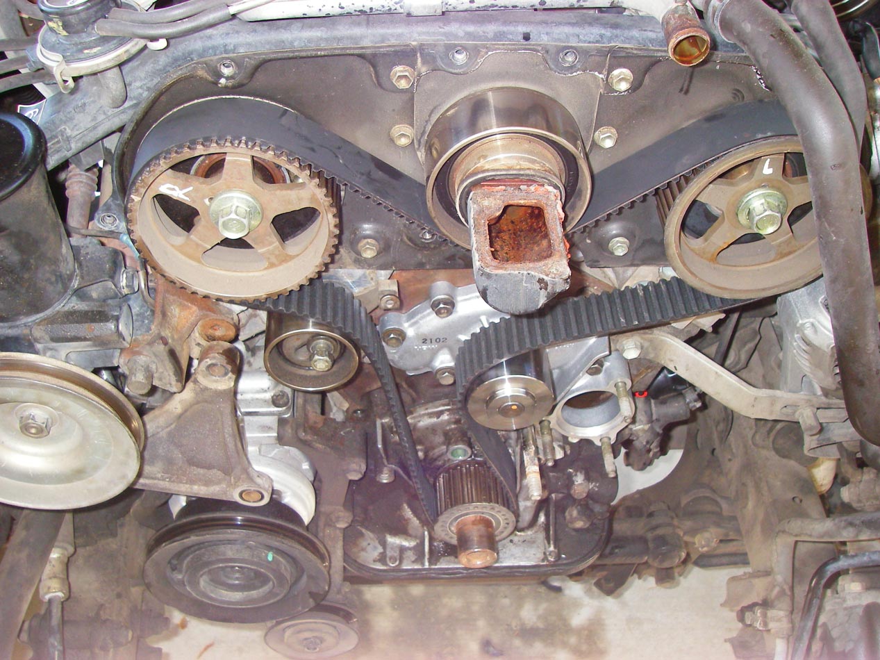 VZE 3.0 engine with new timing belt and water pump 6/8/2010.