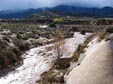 Indian Canyon Wash flowing after storms 12/22/2010