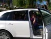 Everyone in sister Tracie's car saying bye bye after T-day 11/26/2011