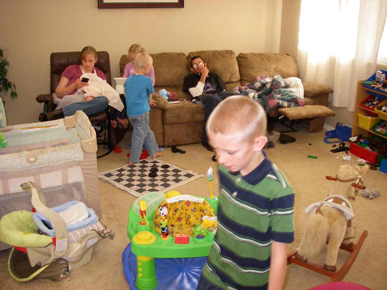 Kids playing on Thanksgiving 11/22/2012