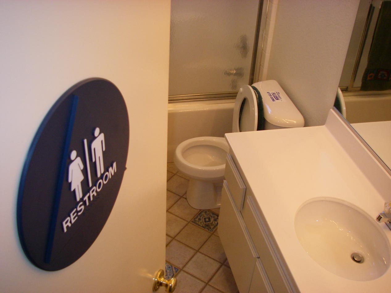 My guest bathroom 4/10/2013