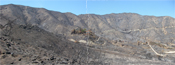 Results of the Falls Fire along Ortega Highway 8/17/2013