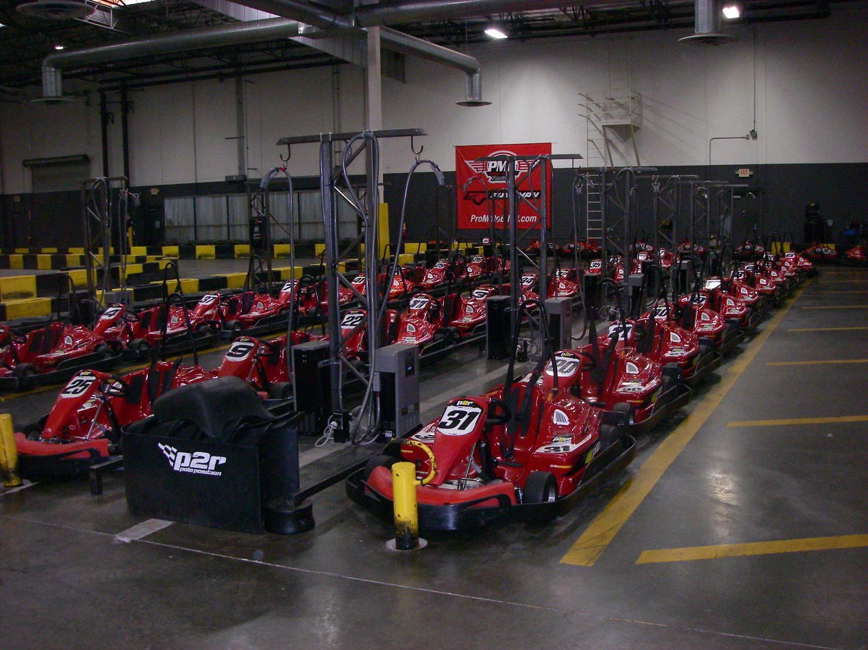 Steve and Mike went carting at Pole Position in Corona 11/29/2013