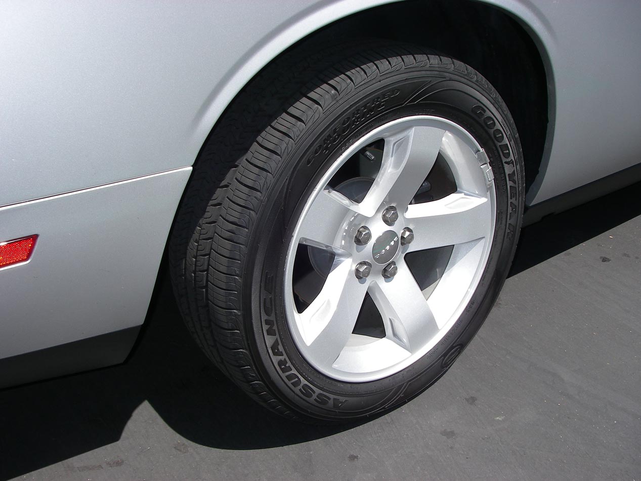 New Goodyear Assurance Comfortred tires for Silverfish 4/7/2014