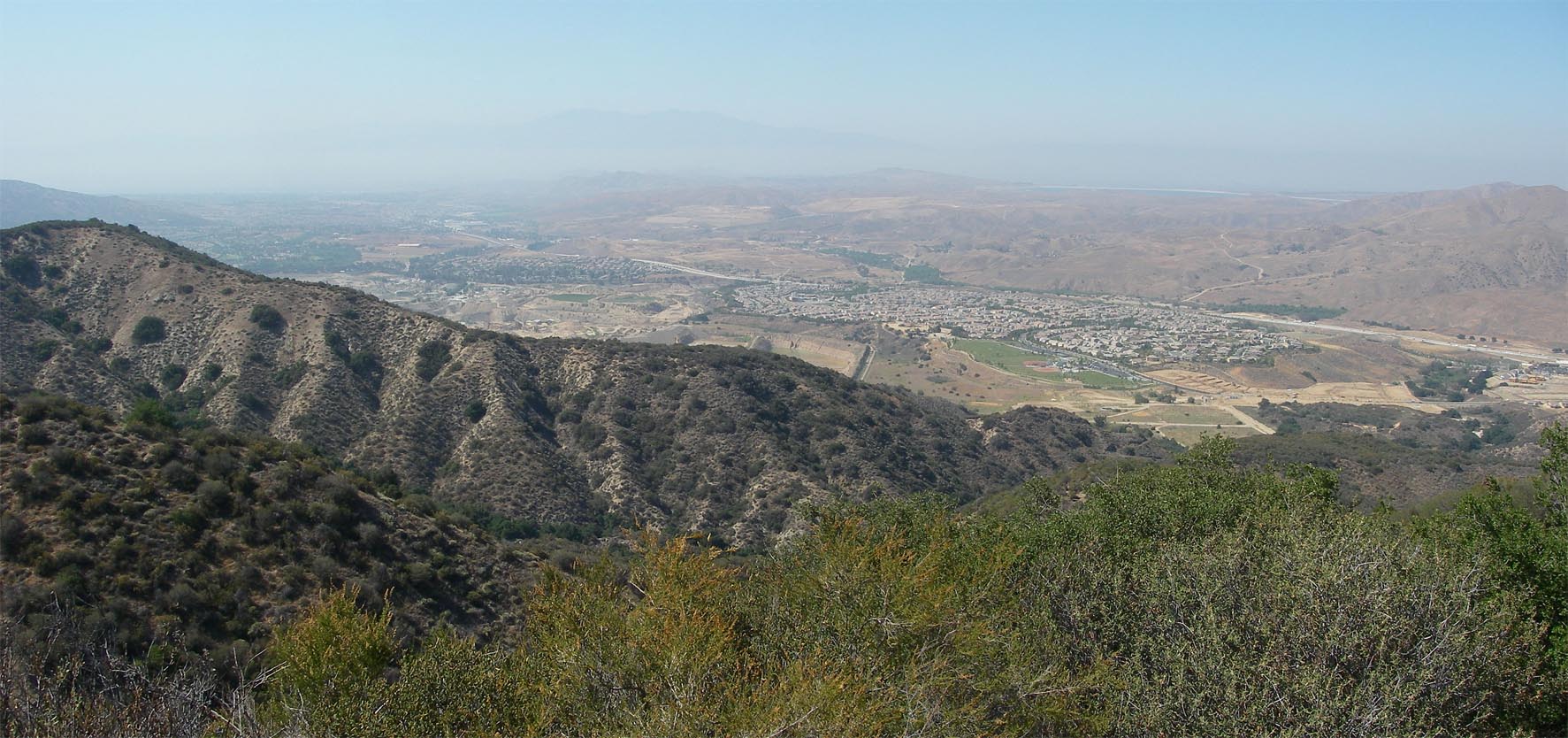 View looking north from Indian Truck Trail of South Corona 6/9/2014