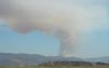 Silverado Fire as seen from the 241 Toll Road 1:30pm Friday 9/12/2014