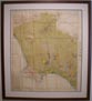 1903 Alkalai map of Los Angeles I had framed now on my entryway wall 11/6/2014