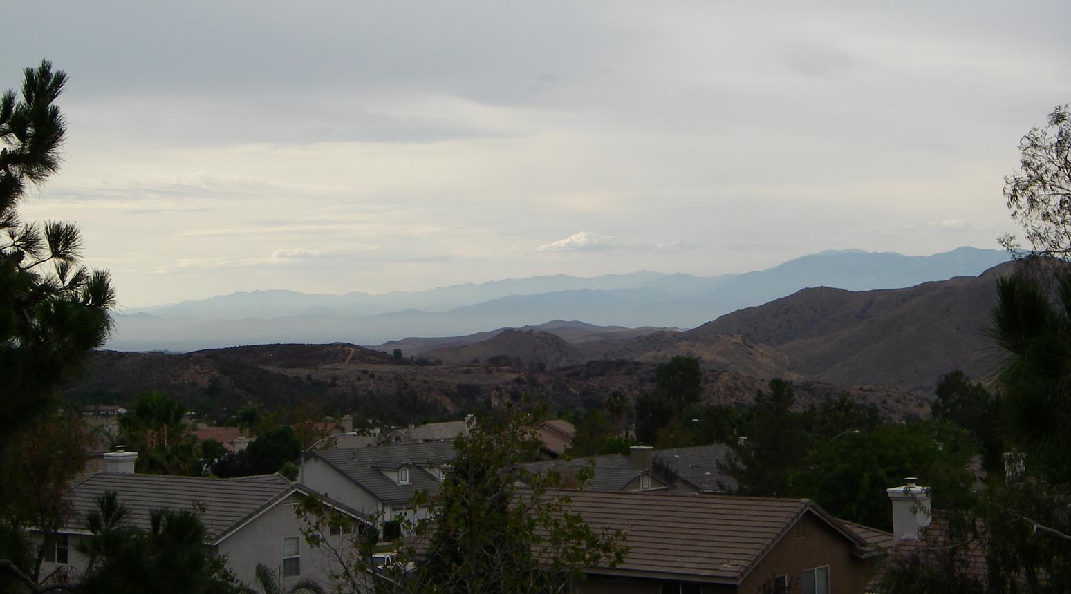 Monsoon sunset as seen from my backyard fence 6/28/2015