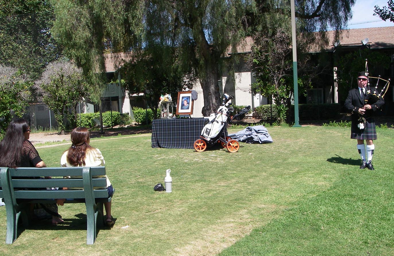 Breakwall Dan funeral at the golf club 7/11/2015