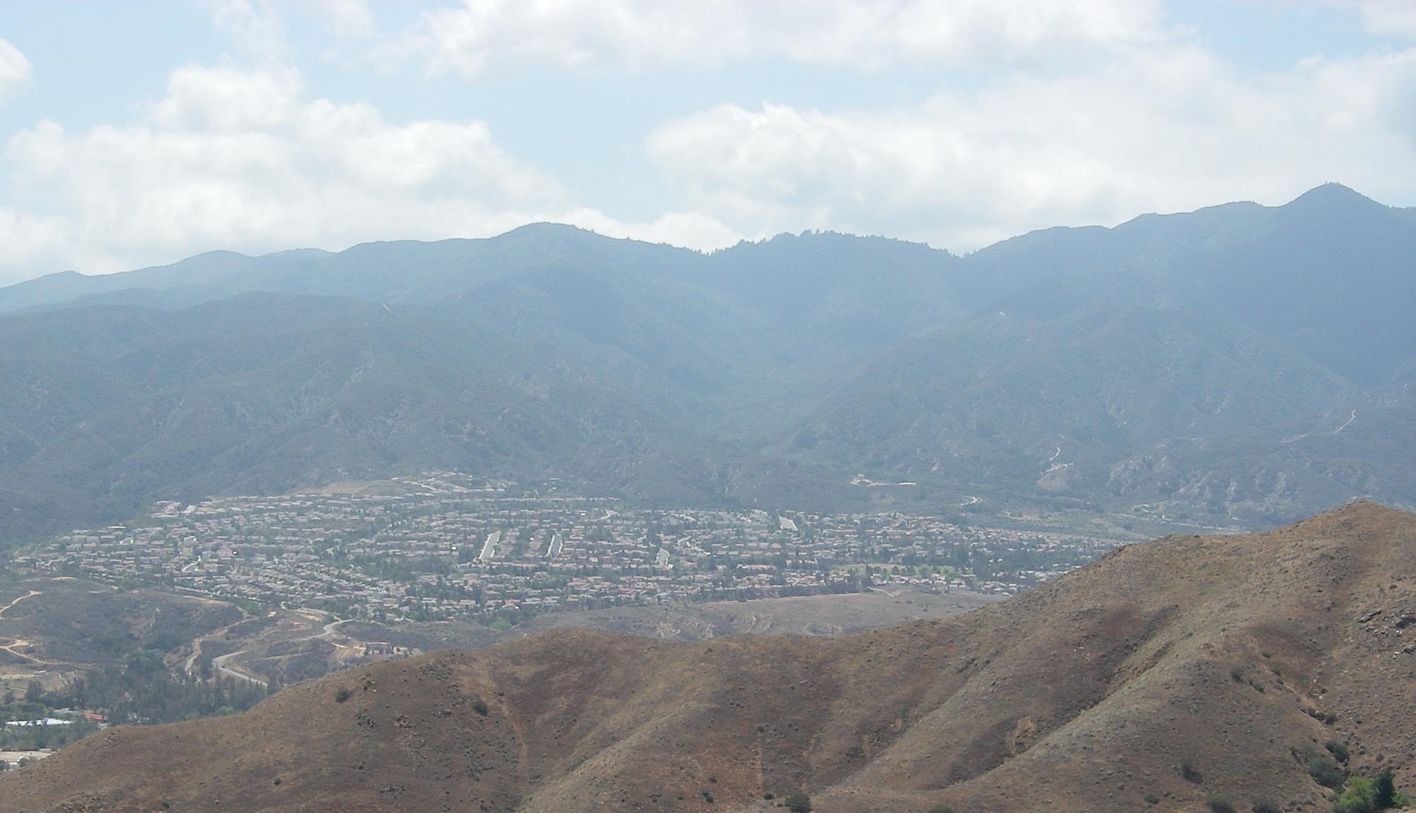 My 'hood as seen from the Mt. Estelle Preserve 4/27/2016