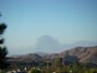 Pallet yard fire near Ontario Airport as seen from my backyard fence 10/21/2016