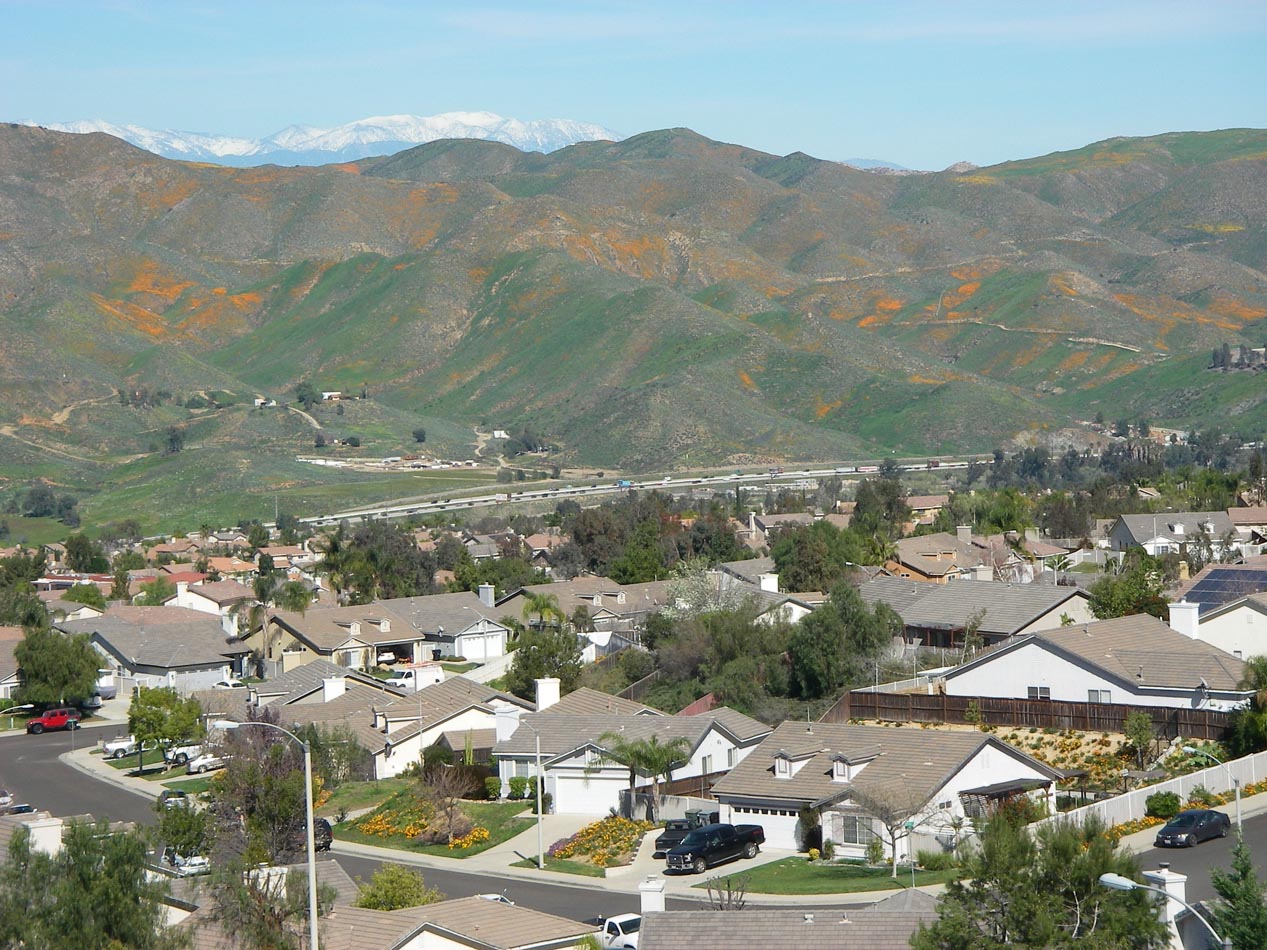 My hood with Mt. Estelle Preserve and Mt. San Gorgonio for the backdrop 3/12/2017