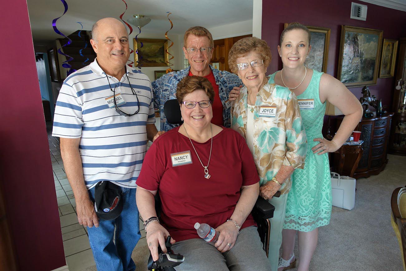 So good to see everyone at the Aunt Joyce 90th Birthday 7/1/2017 