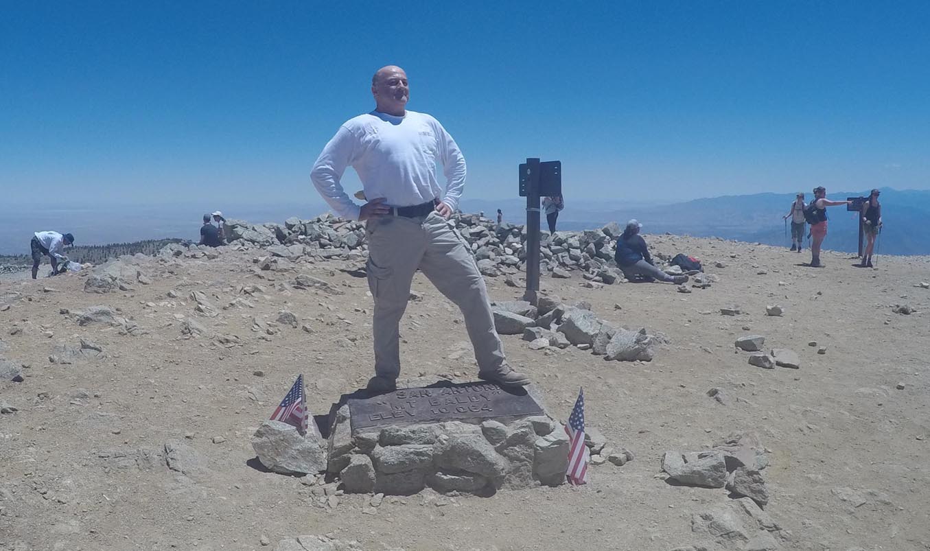 Another summit of Mt. Baldy 7/4/2017