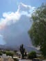 Holy Fire growing bigger by the minute, taken from my driveway 8/6/2018