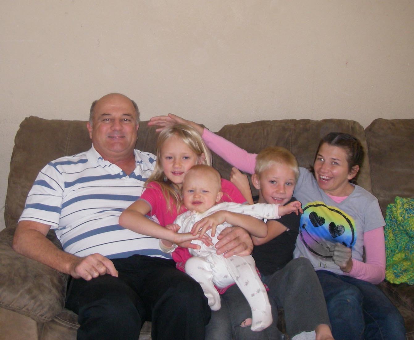 Having a wonderful time with the kids at Denay's house for Thanksgiving 2014 