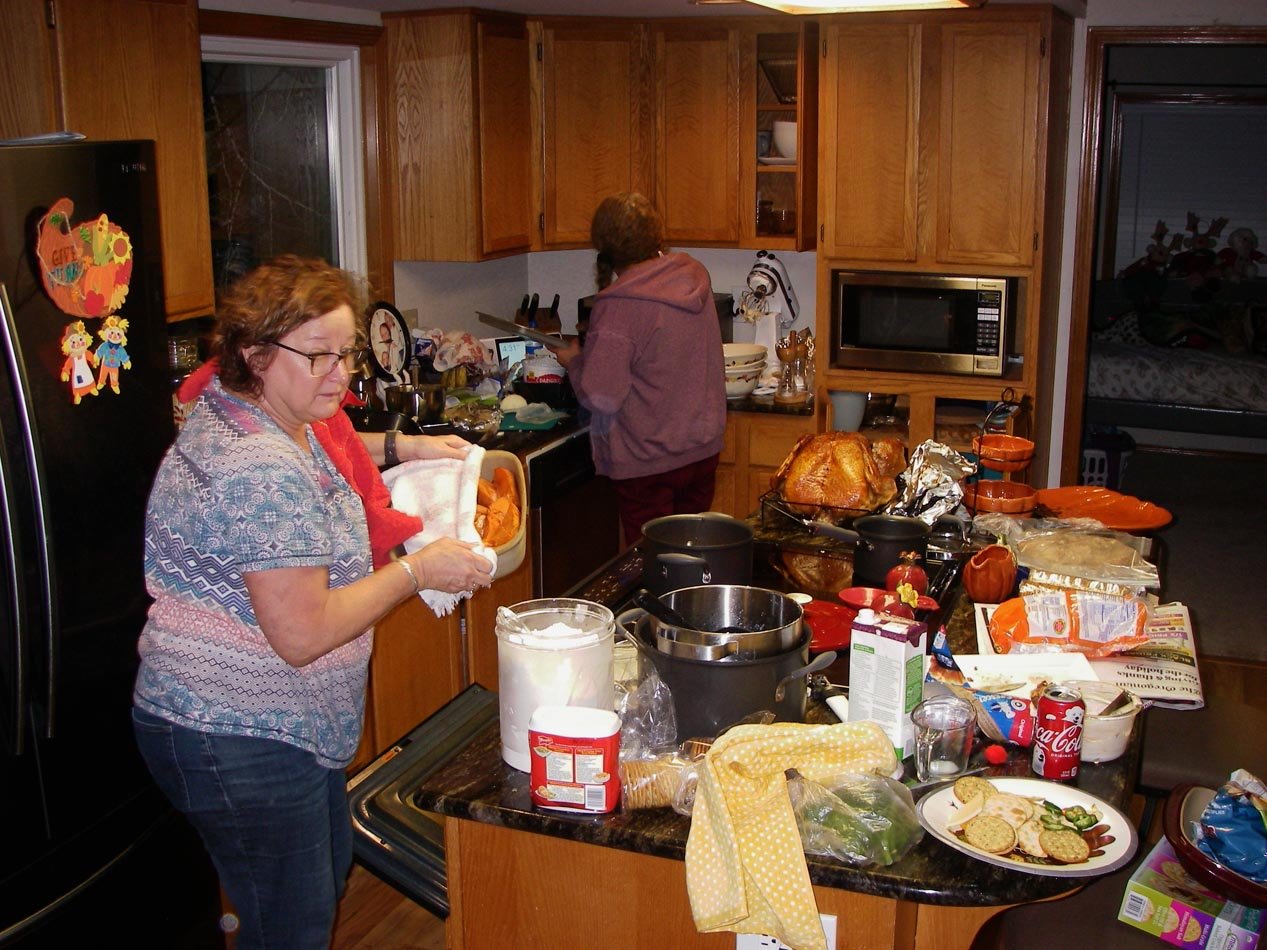 Thanksgiving 2019 at Sister Tracie's house in Portland OR