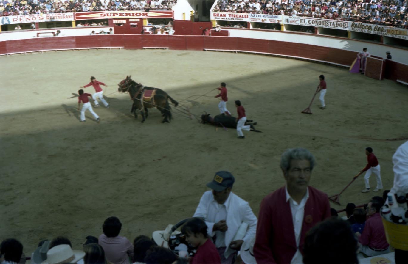 Breakwall Darryl went to the TJ Bullfights 10/1/1980 