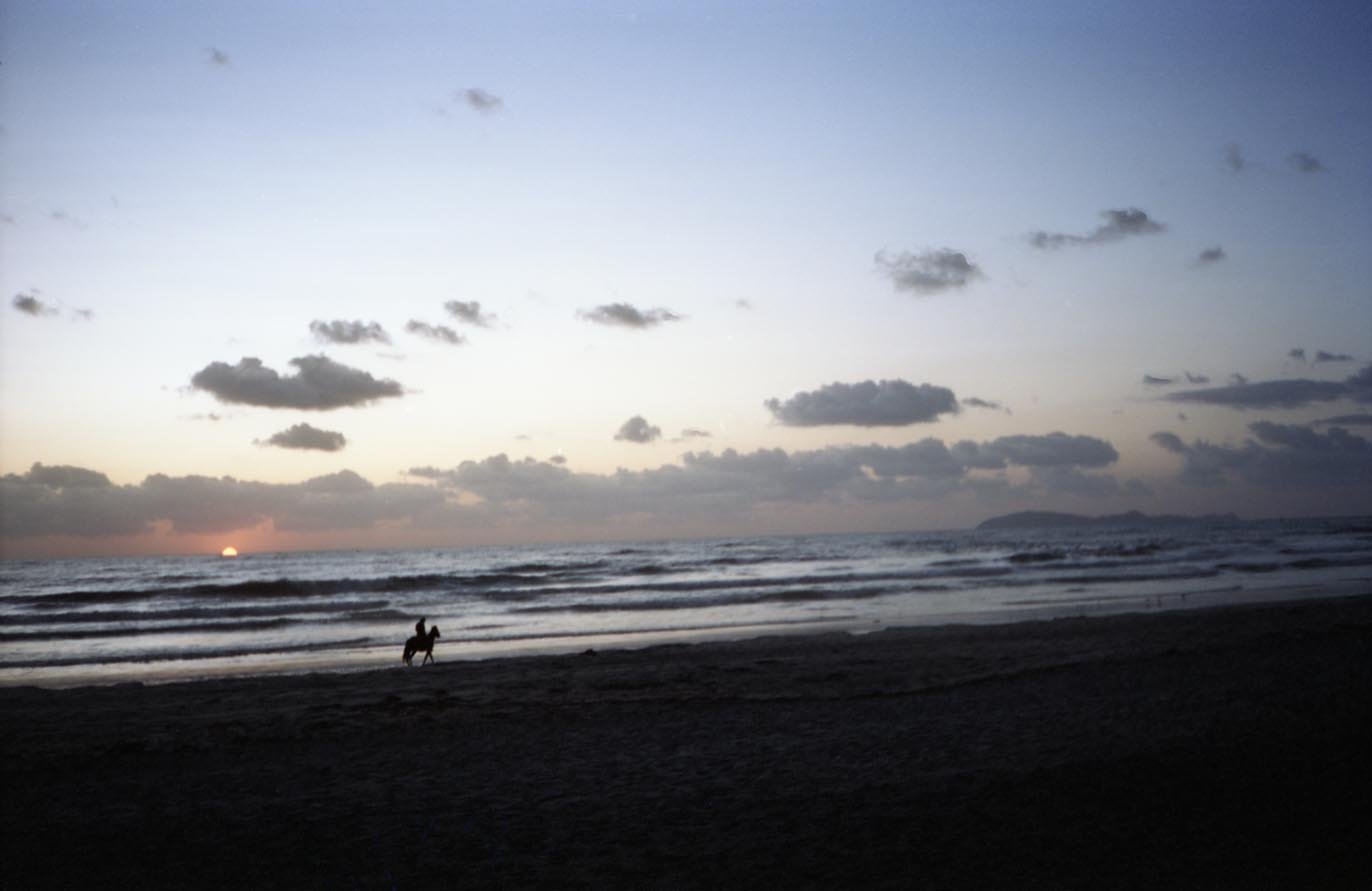 Sunset at Rosarito Beach, Baja California 10/15/1991 
